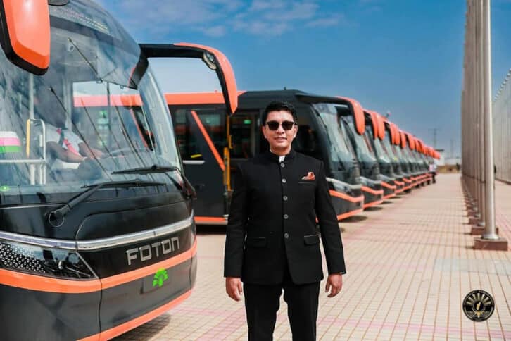 Image à la une de TRANSPORT MODERNE – Réception de quarante-deux bus électriques