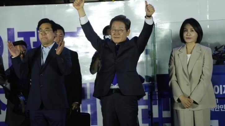 Image à la une de Le candidat de centre-gauche Lee Jae-myung large vainqueur de la présidentielle en Corée du Sud