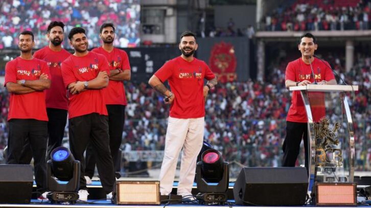 Image à la une de Inde : 11 morts lors de la fête pour les vainqueurs de la finale de cricket à Bengalore