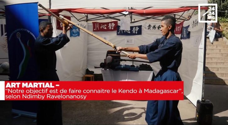 Image à la une de ART MARTIAL – “Notre objectif est de faire connaitre le Kendo à Madagascar”, selon Ndimby Ravelonanosy