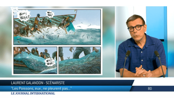 Image à la une de La pêche en Gambie, au centre d’une bande-dessinée
