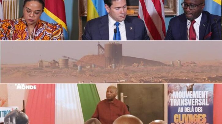 Image à la une de Accord de paix entre RDC et Rwanda, l’uranium de la Somair au Niger, front d’opposition ivoirienne… Le Récap Afrique de la semaine