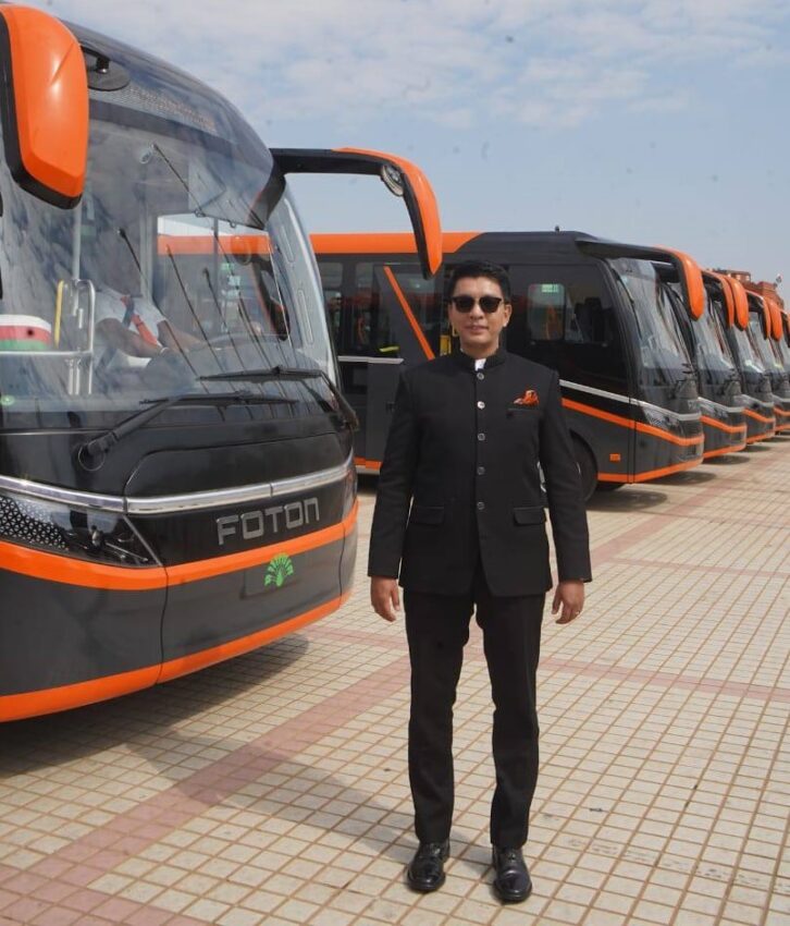 Image à la une de Andry Rajoelina : « Création de 1 500 emplois avec les bus électriques »