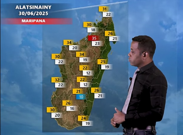 Image à la une de Météo – Hausse de la température minimale à Antananarivo