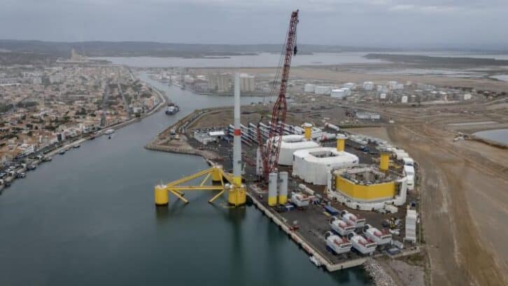 Image à la une de Le parc d’éoliennes en mer s’étend en Méditerranée