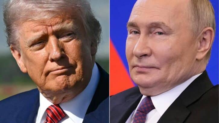 Image à la une de Trump prévient que Poutine va riposter aux attaques ukrainiennes contre des bases russes