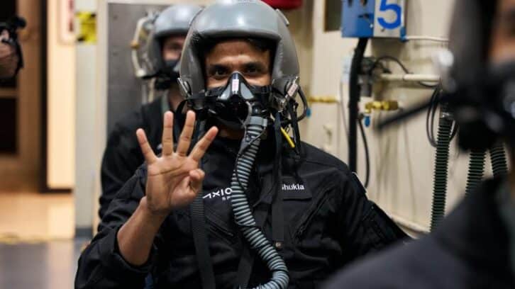 Image à la une de Un pilote de chasse indien prêt à faire un pas de géant pour la conquête spatiale