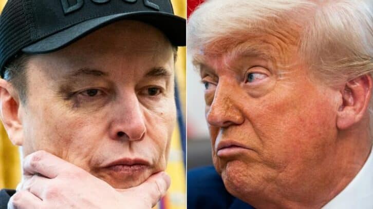 Image à la une de Trump et Musk se déchirent en public
