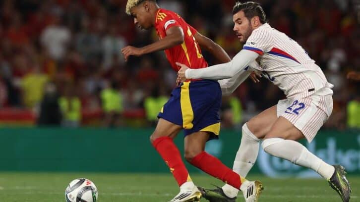 Image à la une de Ligue des nations: la France sans défense, punie par la Roja de Yamal