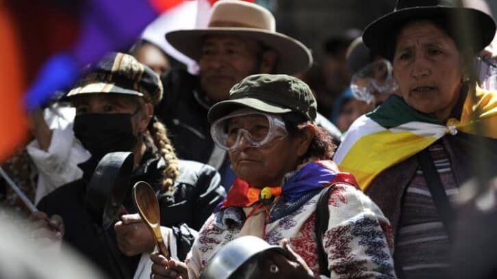 Image à la une de Blocages en Bolivie: Evo Morales visé par une plainte pour “terrorisme”