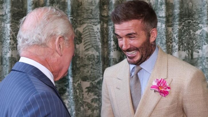 Image à la une de David Beckham en voie d’être anobli, selon la presse britannique