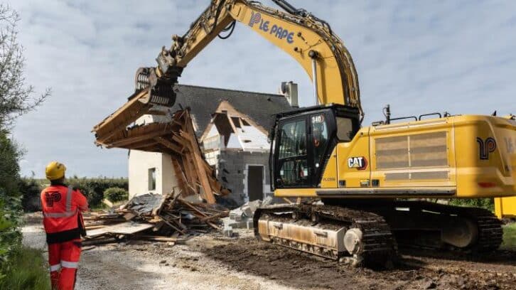 Image à la une de Finistère: premières démolitions de maisons menacées par la montée des eaux