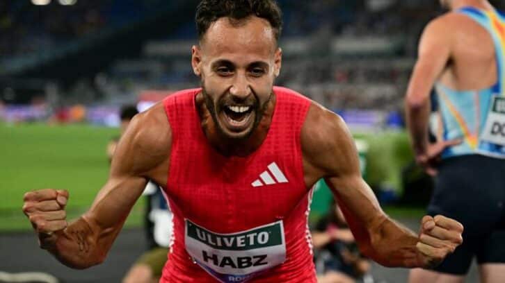 Image à la une de Athlétisme: Habz remporte le 1.500 m à Rome