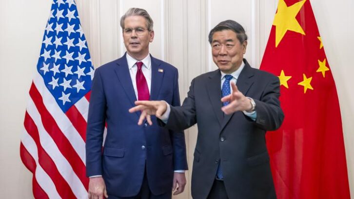 Image à la une de Etats-Unis et Chine à Londres pour prolonger la trêve dans leur conflit douanier