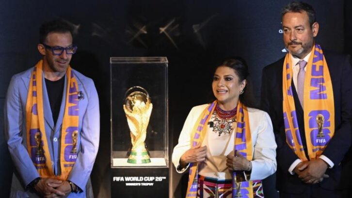 Image à la une de Mexico promet un Mondial-2026 “sans racisme” en lançant le compte à rebours à J-365