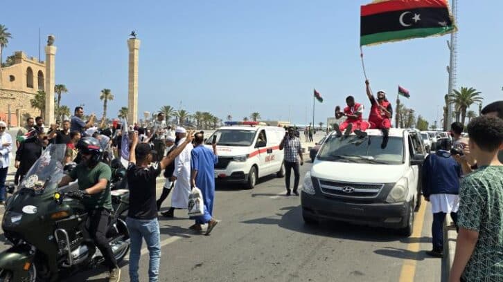 Image à la une de La caravane et la marche en solidarité avec Gaza stoppées en Libye et en Egypte