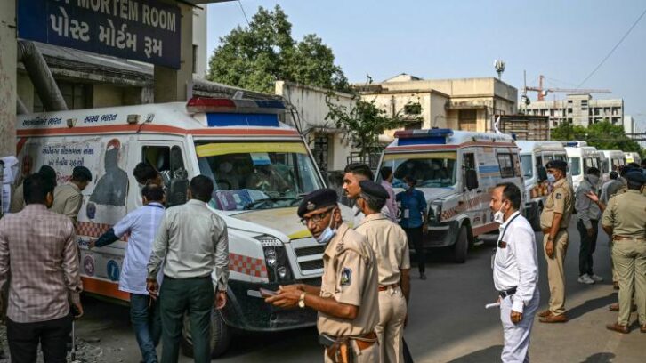 Image à la une de “Il y avait des corps partout” sur le site du crash du Boeing d’Air India