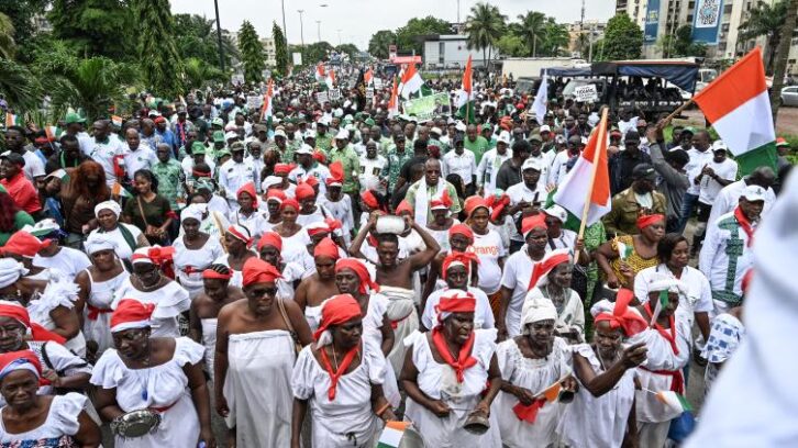 Image à la une de Présidentielle ivoirienne: manifestation de l’opposition contre l’exclusion de candidats