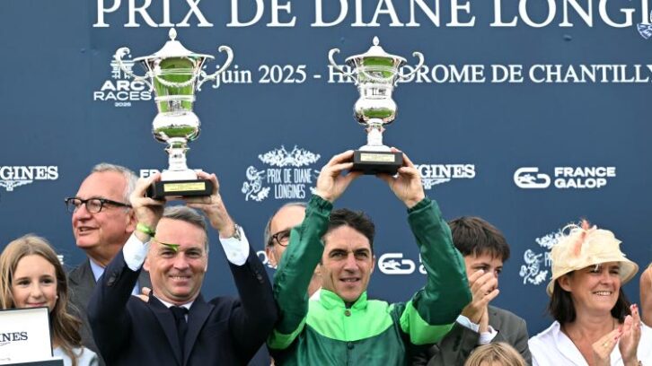 Image à la une de Prix de Diane : victoire de la pouliche française Gezora , championne d’Europe sur 2.100 mètres