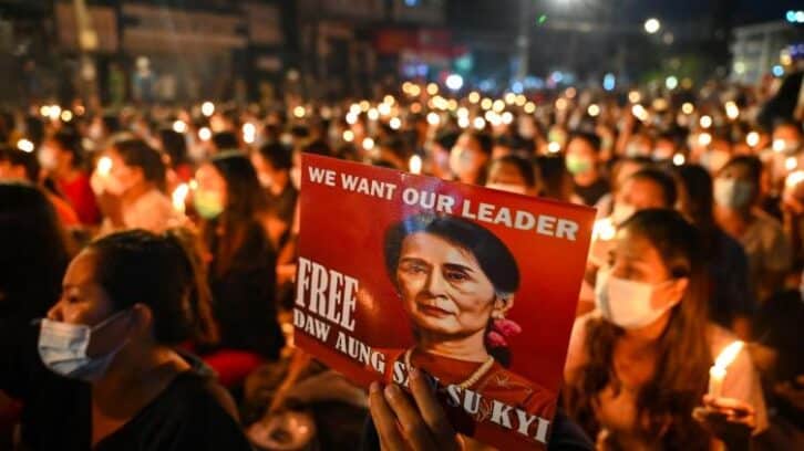 Image à la une de Birmanie: Aung San Suu Kyi fête ses 80 ans coupée du monde