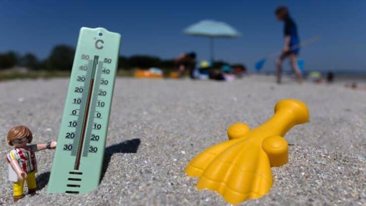 Image à la une de Une vague de chaleur sur la France: 16 départements en vigilance orange