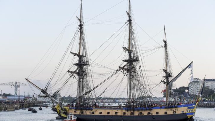 Image à la une de Plusieurs millions d’euros manquants pour sauver l’Hermione, réplique du bateau de La Fayette