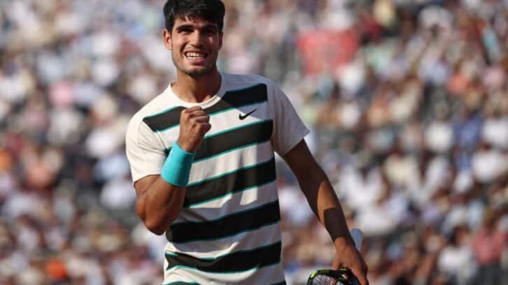 Image à la une de ATP 500 du Queen’s: Moutet éliminé, Alcaraz souffre mais passe en quarts