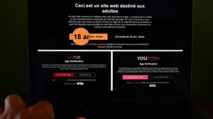 Image à la une de Vérification de l’âge: les géants du X à nouveau accessibles en France après un revers gouvernemental