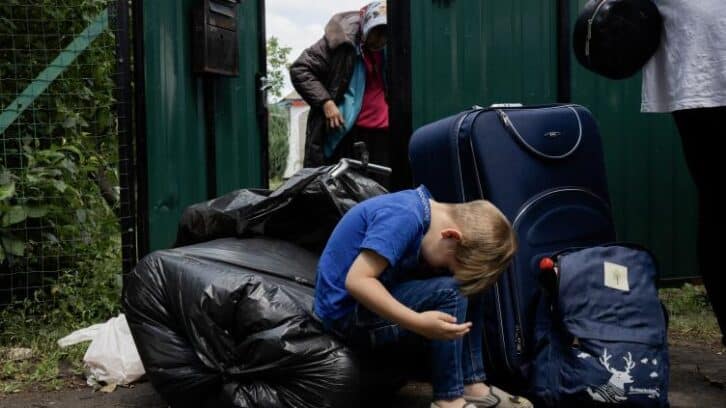 Image à la une de Partir pour ses enfants, le choix douloureux de familles dans l’est de l’Ukraine