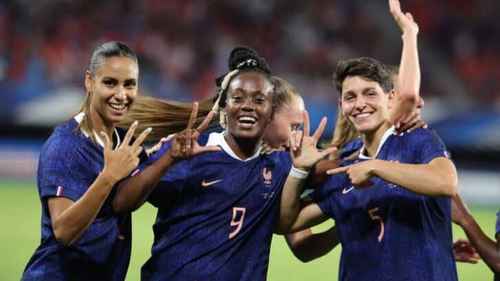 Image à la une de Foot: les Bleues faciles et tout en maîtrise contre la Belgique