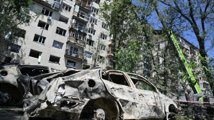 Image à la une de Ukraine: attaque massive de drones sur Kiev