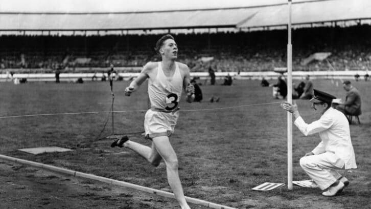 Image à la une de Athlétisme: quand Bannister brisait la barrière des quatre minutes au mile