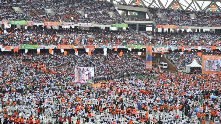 Image à la une de Côte d’Ivoire: quatre morts dans une bousculade après le meeting du parti au pouvoir