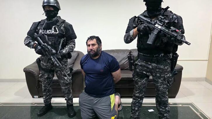 Image à la une de Equateur: l’un des plus dangereux narcotrafiquant, “Fito”, capturé