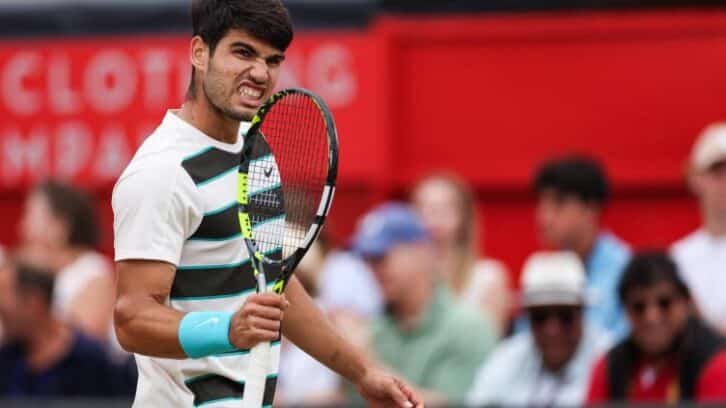 Image à la une de Wimbledon: Alcaraz débutera contre le vétéran Fognini, possible choc Gauff-Swiatek en quarts