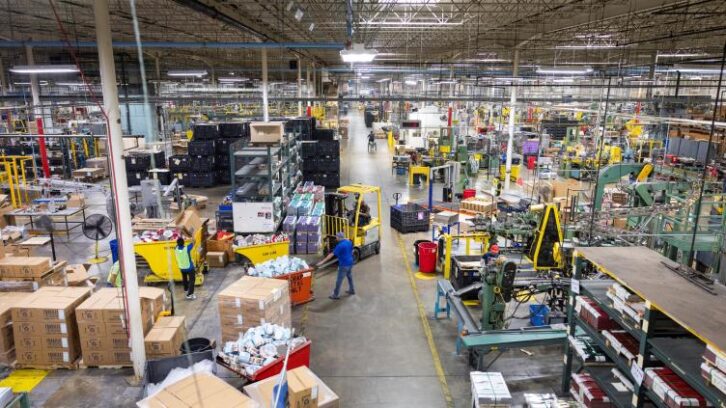 Image à la une de Aux Etats-Unis, une fabrique de boîtes en fer-blanc et le “chaos” des droits de douane