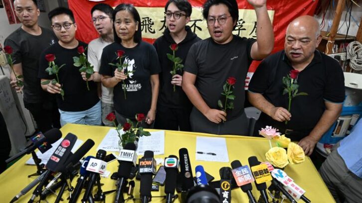 Image à la une de Hong Kong: dissolution de l’un des derniers partis d’opposition face à une “immense” pression