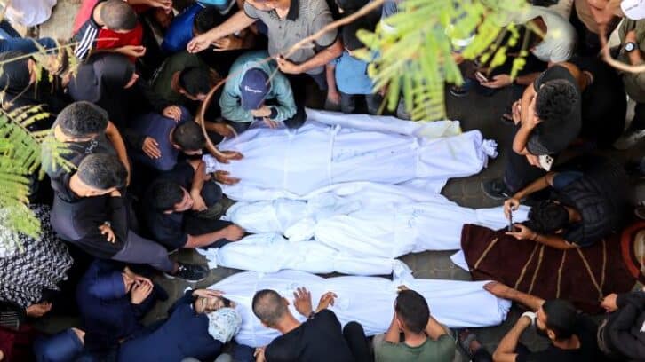 Image à la une de Plus de 20 Palestiniens tués dans l’offensive israélienne à Gaza, selon les secours