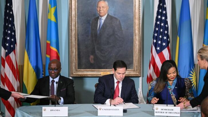 Image à la une de RDC-Rwanda: l’accord de paix “ouvre la voie à une nouvelle ère de stabilité”, déclare Tshisekedi