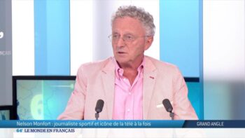 Image à la une de Grand angle : Nelson Monfort, journaliste sportif et icône