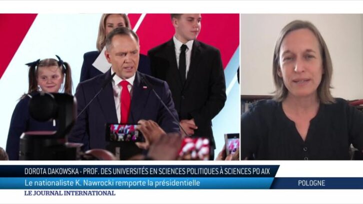 Image à la une de Pologne : le nationaliste Karol Nawrocki remporte la présidentielle
