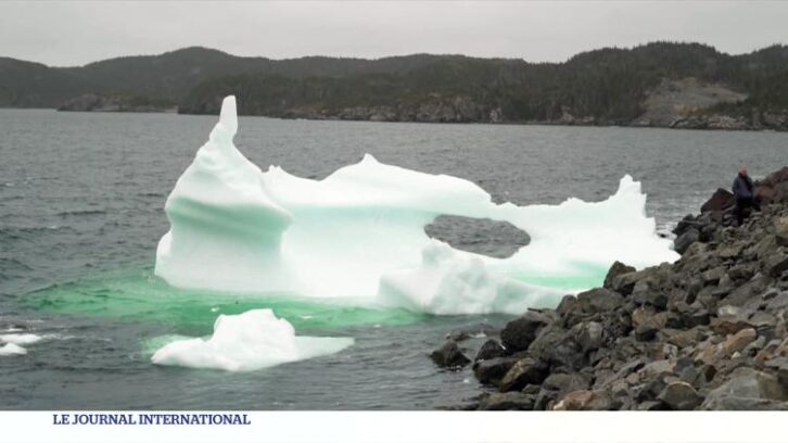 Image à la une de Canada : défilé d’icebergs autour de l’île de Terre-Neuve