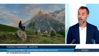 Image à la une de “Looping Mont Blanc” : quand le jazz atteint des sommets