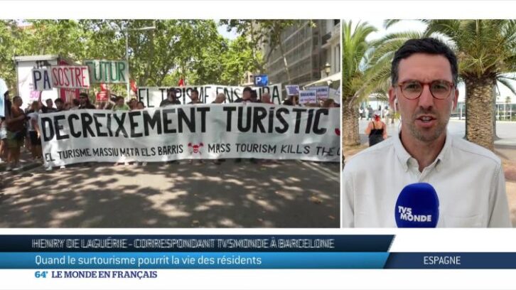 Image à la une de Espagne : “Touristes, rentrez chez vous !”