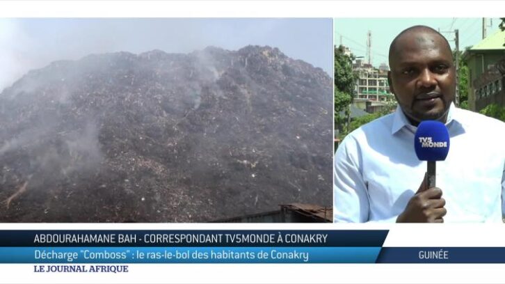 Image à la une de Guinée : une décharge pollue le quotidien des habitants