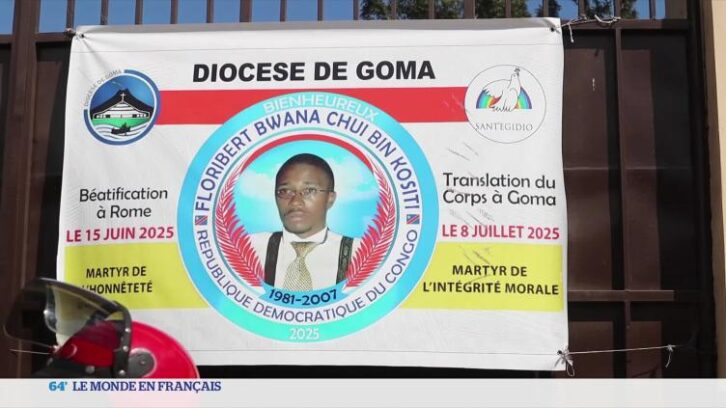 Image à la une de RD Congo : un contrôleur de douane béatifié
