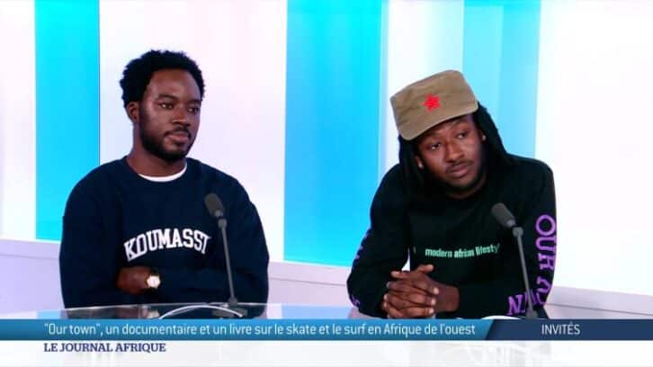 Image à la une de Documentaire : le skate et le surf en Afrique de l’Ouest
