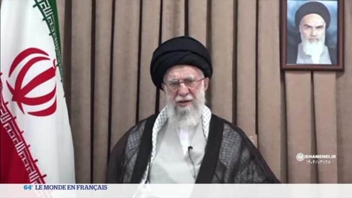Image à la une de Iran : l’allocution d’Ali Khamenei