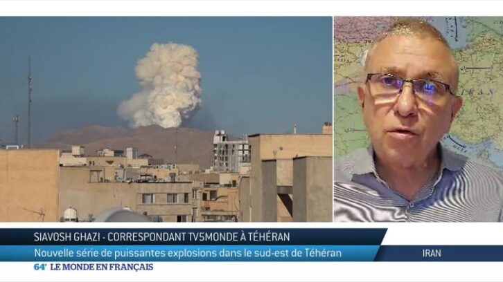 Image à la une de Israël-Iran : de puissantes explosions entendues à Téhéran