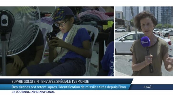 Image à la une de Israël : retentissement de sirènes à Tel Aviv en raison de missiles iraniens